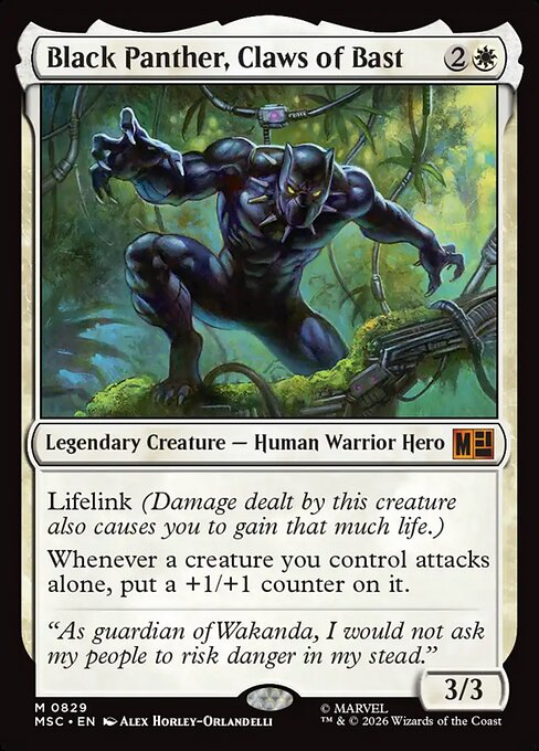 Black Panther, Claws of Bast