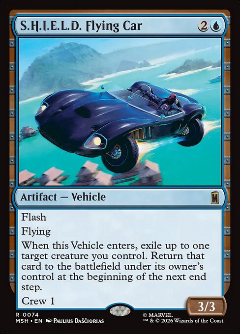 S.H.I.E.L.D. Flying Car