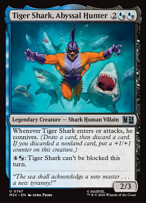 Tiger Shark, Abyssal Hunter