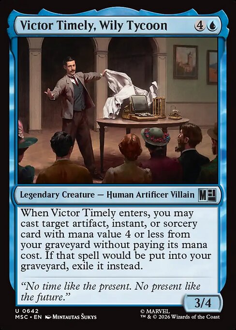 Victor Timely, Wily Tycoon