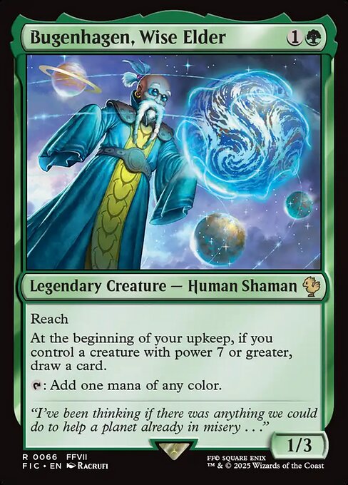 Bugenhagen, Wise Elder