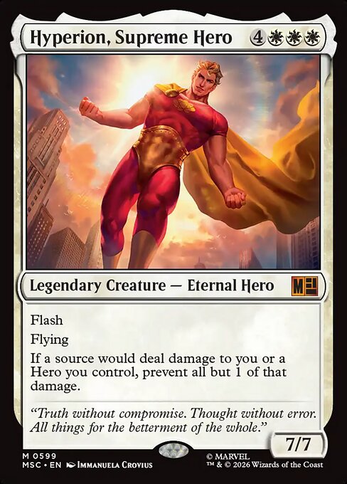 Hyperion, Supreme Hero