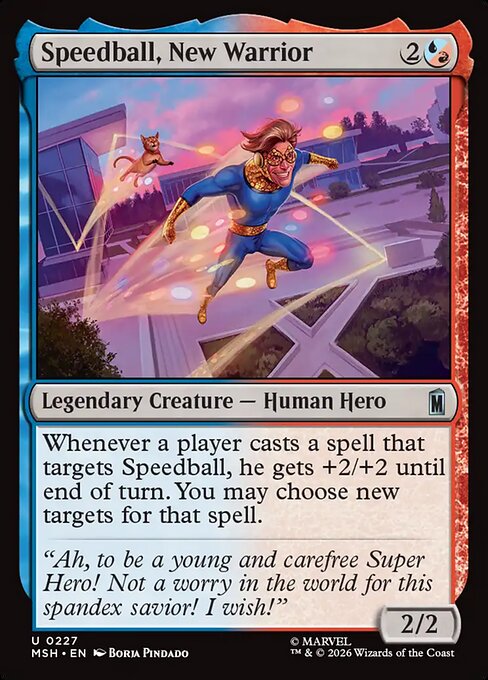Speedball, New Warrior