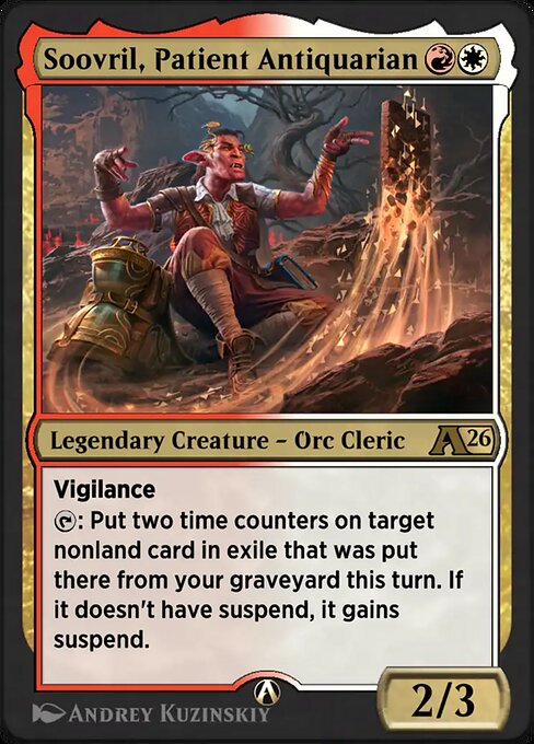 Soovril, Patient Antiquarian