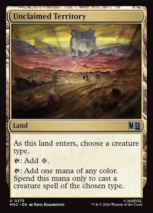 Unclaimed Territory