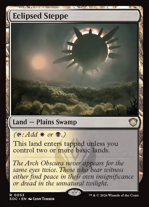 Eclipsed Steppe