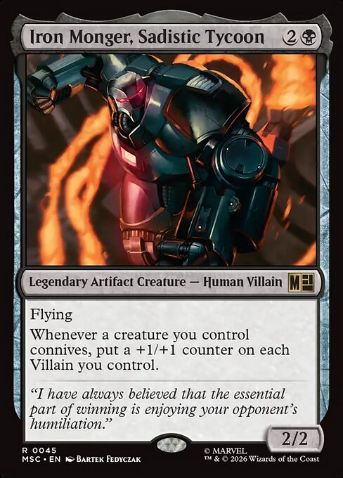Iron Monger, Sadistic Tycoon