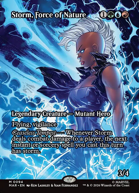 Storm, Force of Nature