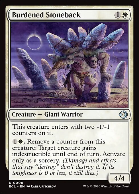 Burdened Stoneback
