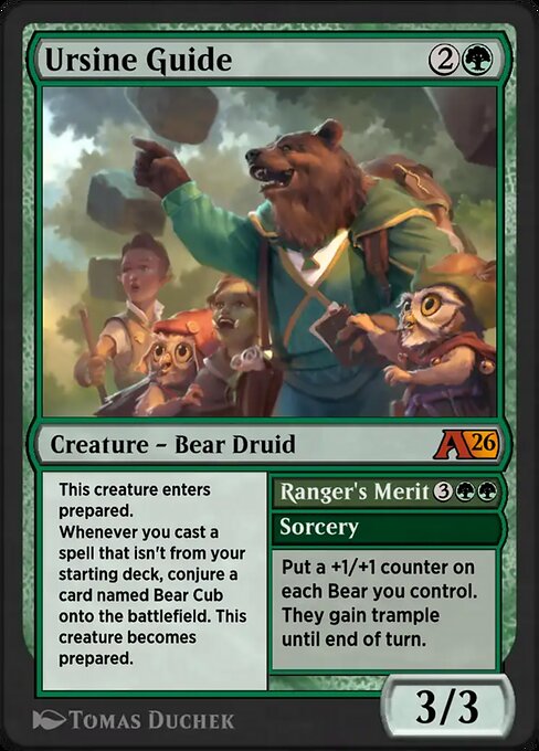 Ursine Guide // Ranger's Merit