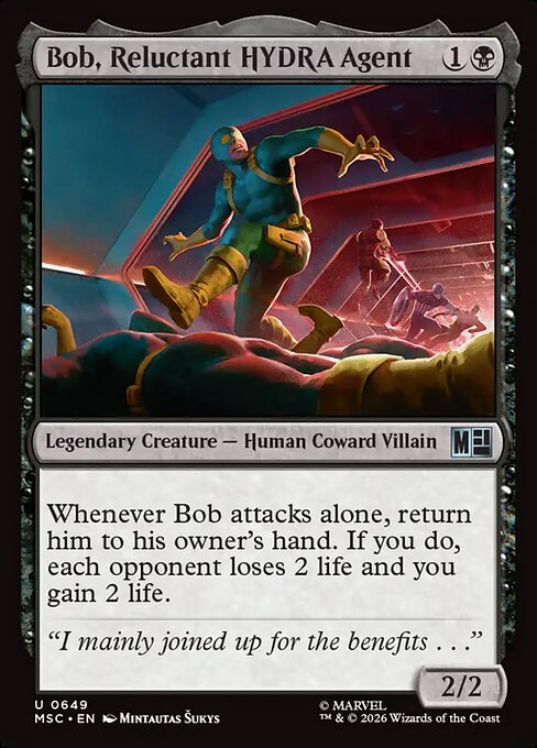 Bob, Reluctant HYDRA Agent