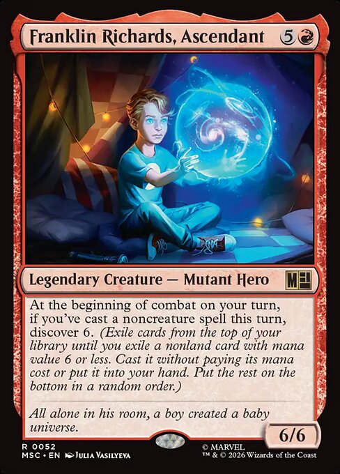 Franklin Richards, Ascendant