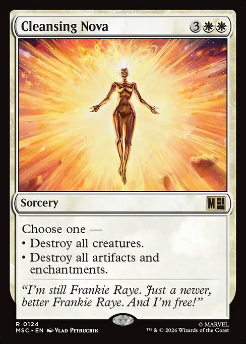 Cleansing Nova