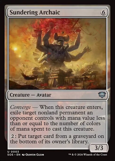 Sundering Archaic