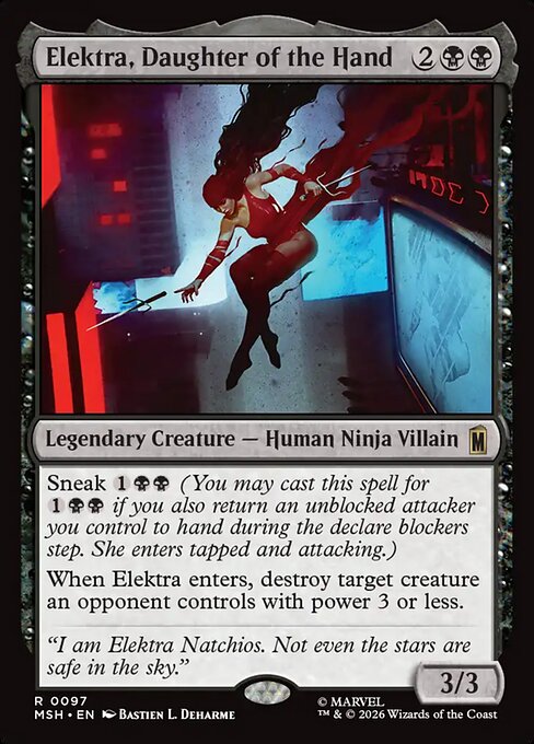 Elektra, Daughter of the Hand