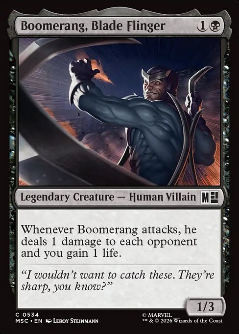 Boomerang, Blade Flinger
