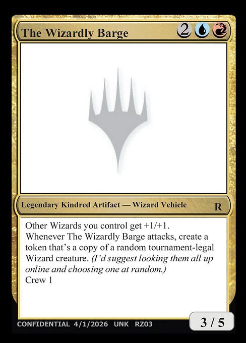 The Wizardly Barge