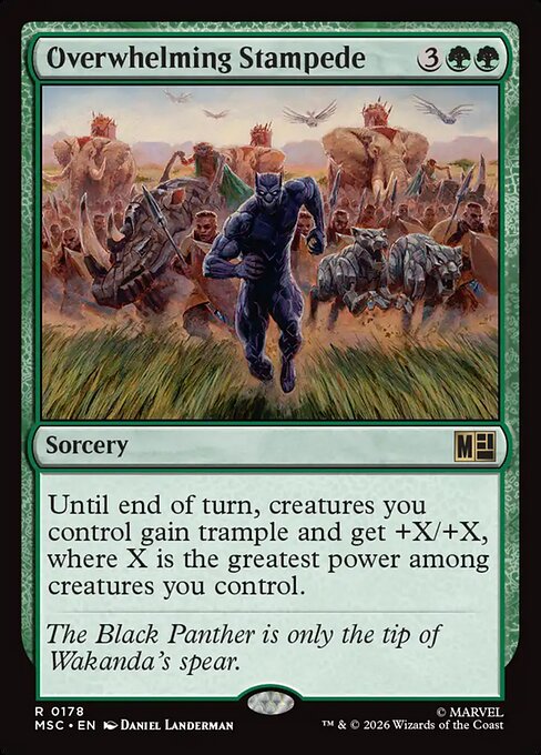 Overwhelming Stampede