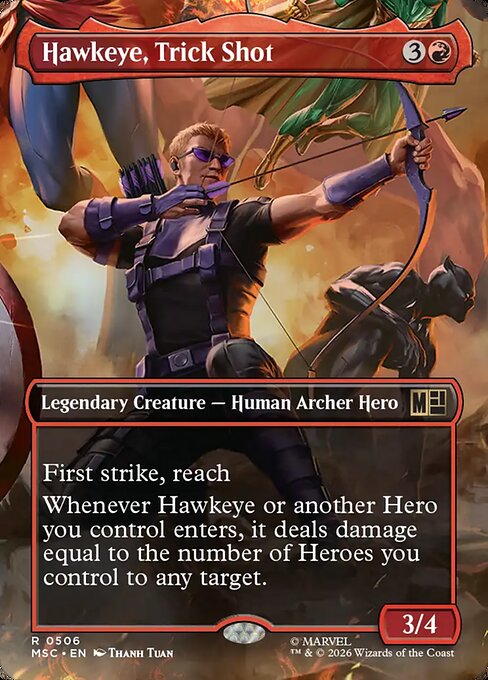 Hawkeye, Trick Shot