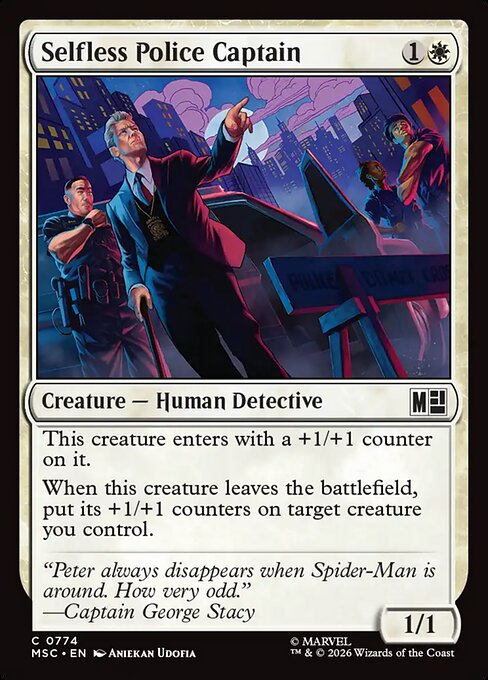 Selfless Police Captain