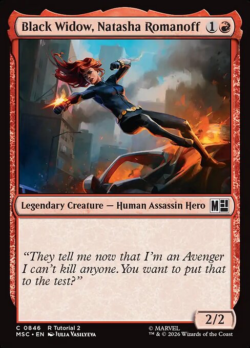 Black Widow, Natasha Romanoff