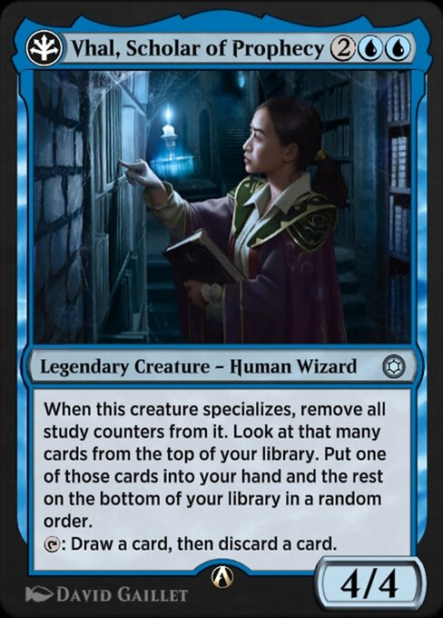 Vhal, Scholar of Prophecy